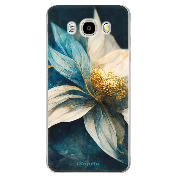 Odolné silikónové puzdro iSaprio - Blue Petals - Samsung Galaxy J5 2016