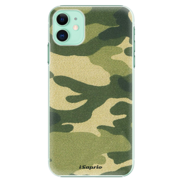 Plastové puzdro iSaprio - Green Camuflage 01 - iPhone 11