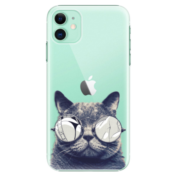 Plastové puzdro iSaprio - Crazy Cat 01 - iPhone 11
