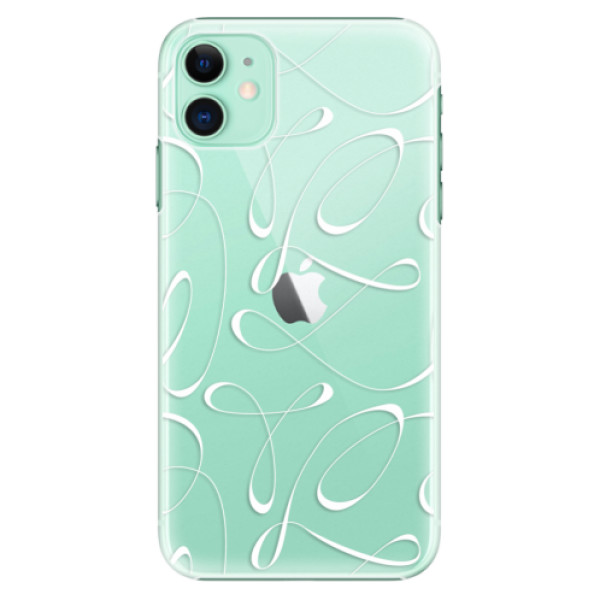Plastové puzdro iSaprio - Fancy - white - iPhone 11