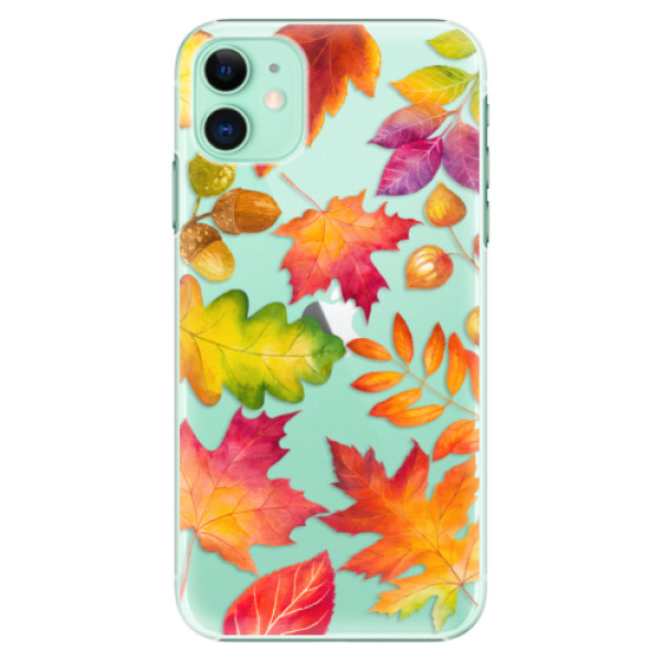 E-shop Plastové puzdro iSaprio - Autumn Leaves 01 - iPhone 11