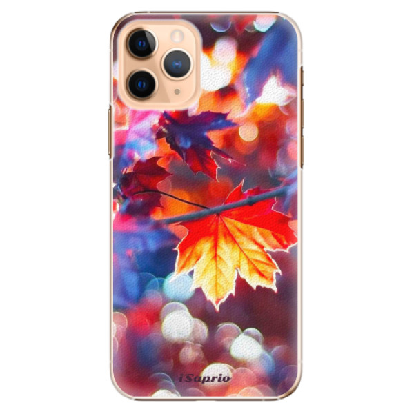 Plastové puzdro iSaprio - Autumn Leaves 02 - iPhone 11 Pro