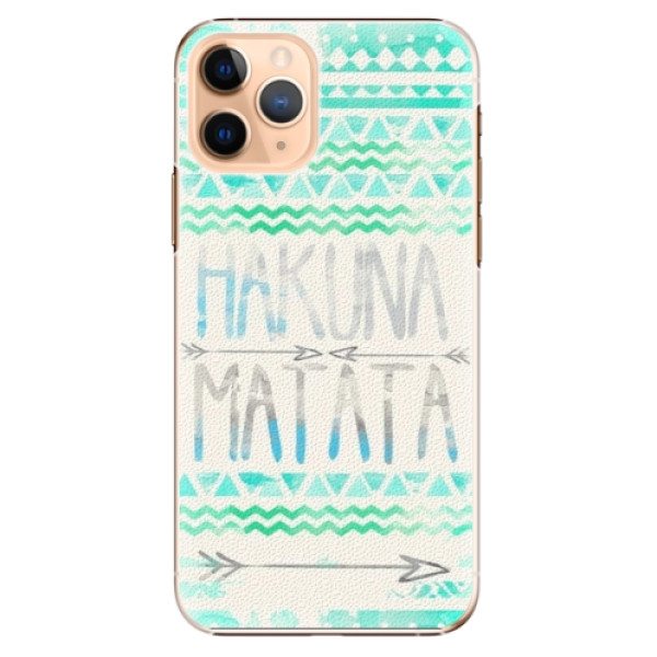 Plastové puzdro iSaprio - Hakuna Matata Green - iPhone 11 Pro