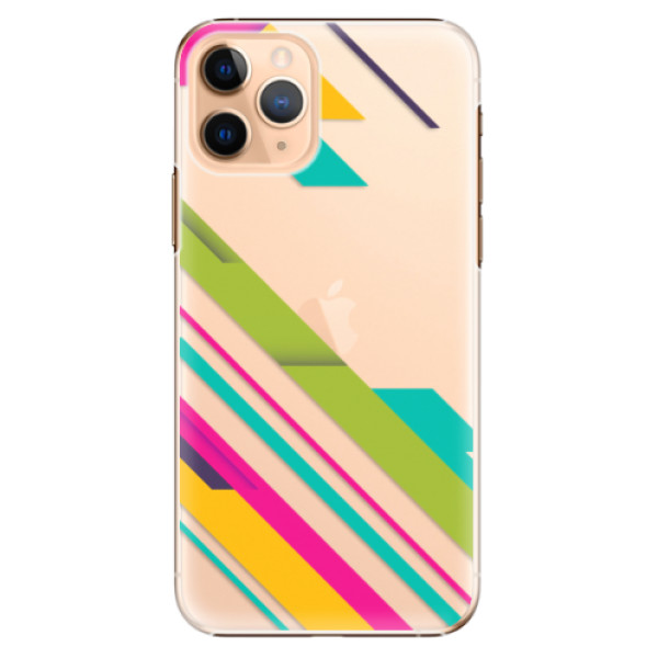 Plastové puzdro iSaprio - Color Stripes 03 - iPhone 11 Pro