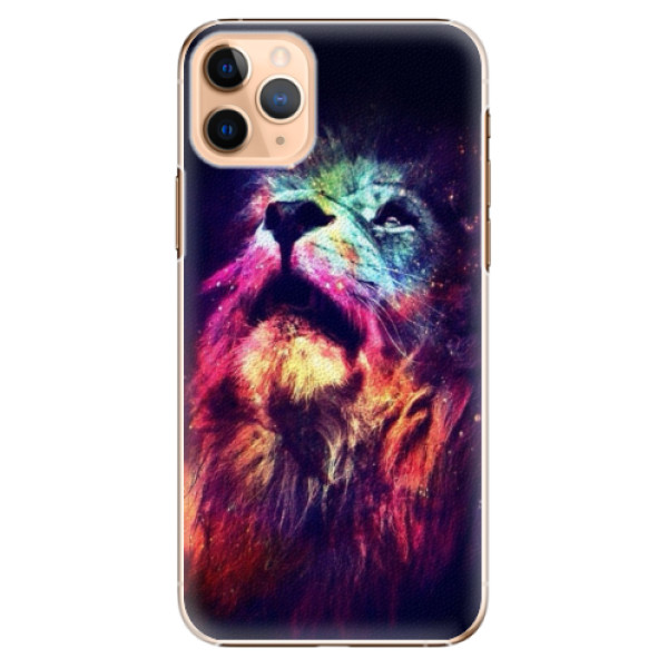 Plastové puzdro iSaprio - Lion in Colors - iPhone 11 Pro Max