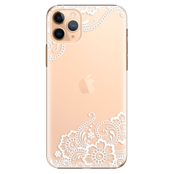 Plastové puzdro iSaprio - White Lace 02 - iPhone 11 Pro Max