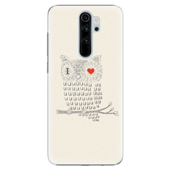 Plastové puzdro iSaprio - I Love You 01 - Xiaomi Redmi Note 8 Pro