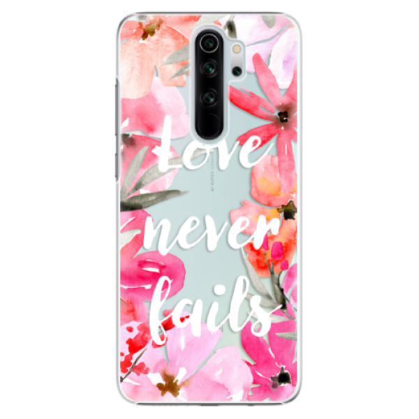 Plastové puzdro iSaprio - Love Never Fails - Xiaomi Redmi Note 8 Pro