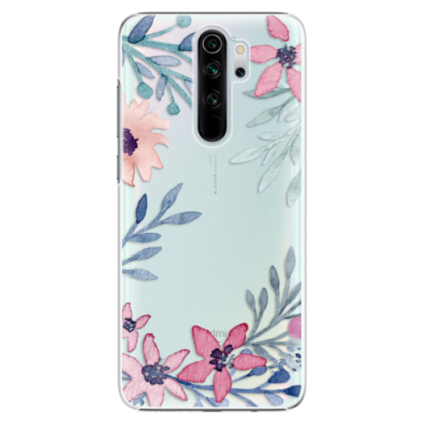 Plastové puzdro iSaprio - Leaves and Flowers - Xiaomi Redmi Note 8 Pro
