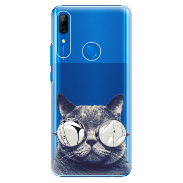 Plastové puzdro iSaprio - Crazy Cat 01 - Huawei P Smart Z