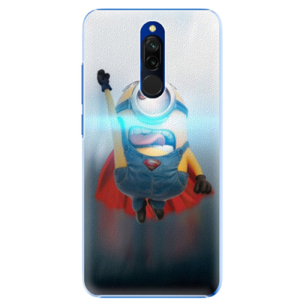 Plastové puzdro iSaprio - Mimons Superman 02 - Xiaomi Redmi 8