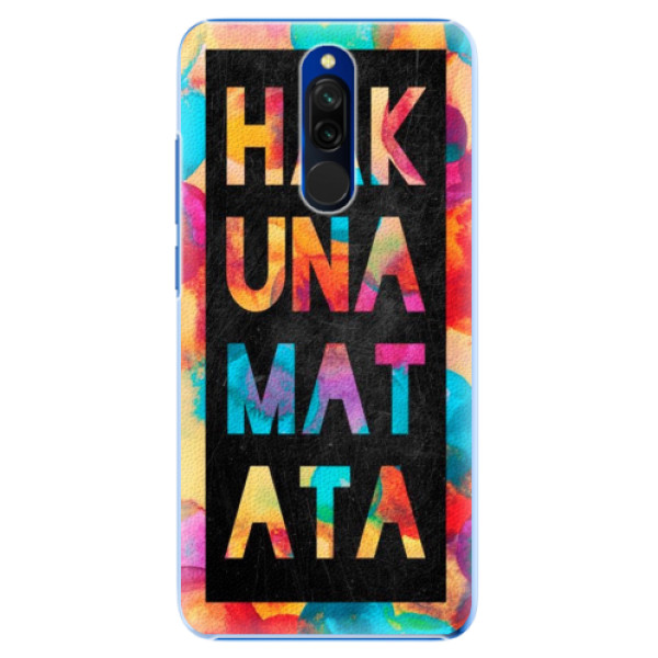 Plastové puzdro iSaprio - Hakuna Matata 01 - Xiaomi Redmi 8