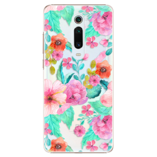 Plastové puzdro iSaprio - Flower Pattern 01 - Xiaomi Mi 9T Pro