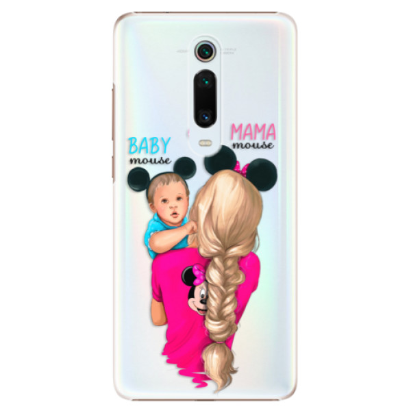 Plastové puzdro iSaprio - Mama Mouse Blonde and Boy - Xiaomi Mi 9T Pro