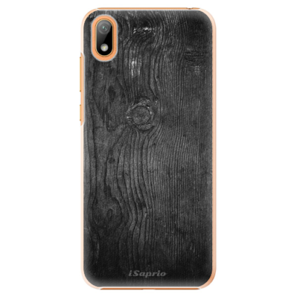 Plastové puzdro iSaprio - Black Wood 13 - Huawei Y5 2019