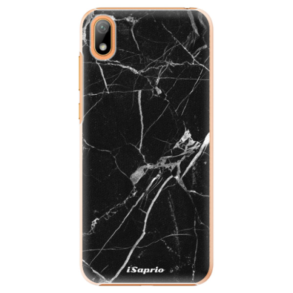 Plastové puzdro iSaprio - Black Marble 18 - Huawei Y5 2019