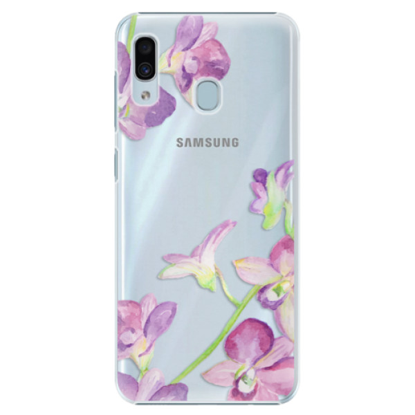 Plastové puzdro iSaprio - Purple Orchid - Samsung Galaxy A20