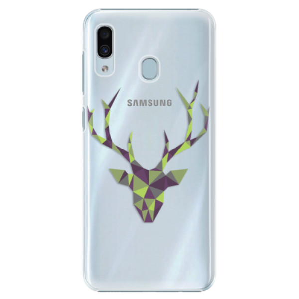Plastové puzdro iSaprio - Deer Green - Samsung Galaxy A20