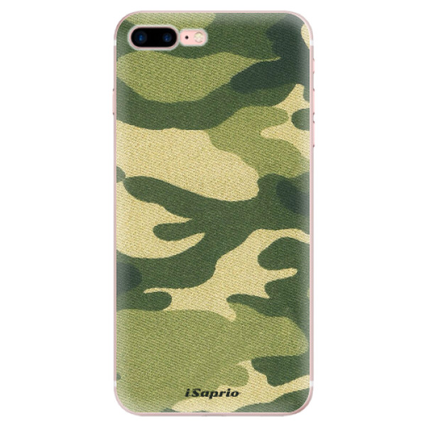 Odolné silikónové puzdro iSaprio - Green Camuflage 01 - iPhone 7 Plus