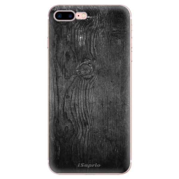 Odolné silikónové puzdro iSaprio - Black Wood 13 - iPhone 7 Plus
