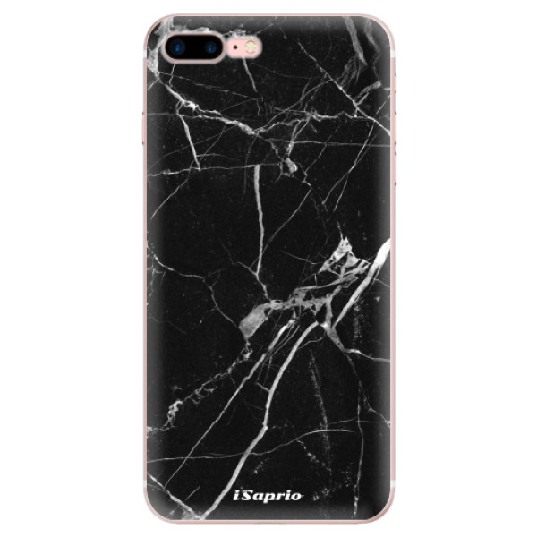 Odolné silikónové puzdro iSaprio - Black Marble 18 - iPhone 7 Plus