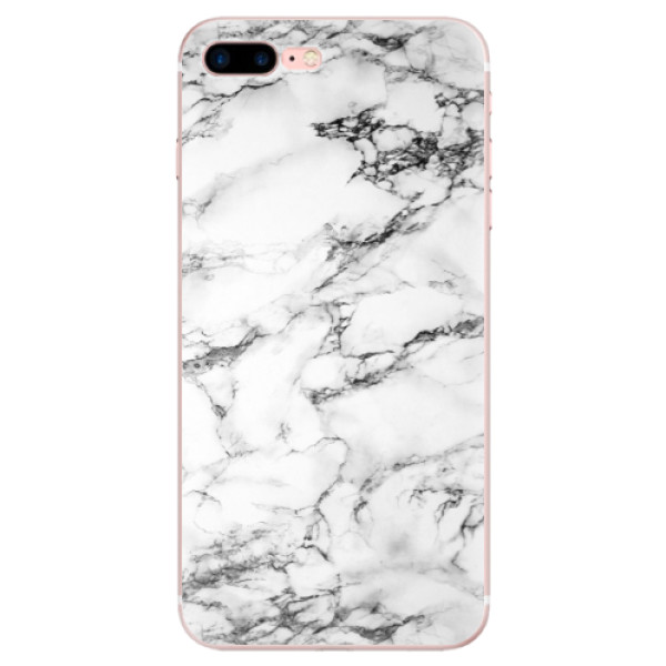 Odolné silikónové puzdro iSaprio - White Marble 01 - iPhone 7 Plus