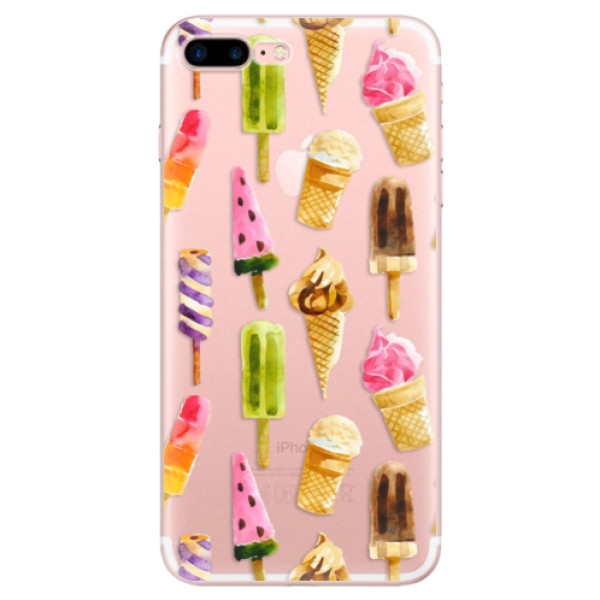 Odolné silikónové puzdro iSaprio - Ice Cream - iPhone 7 Plus
