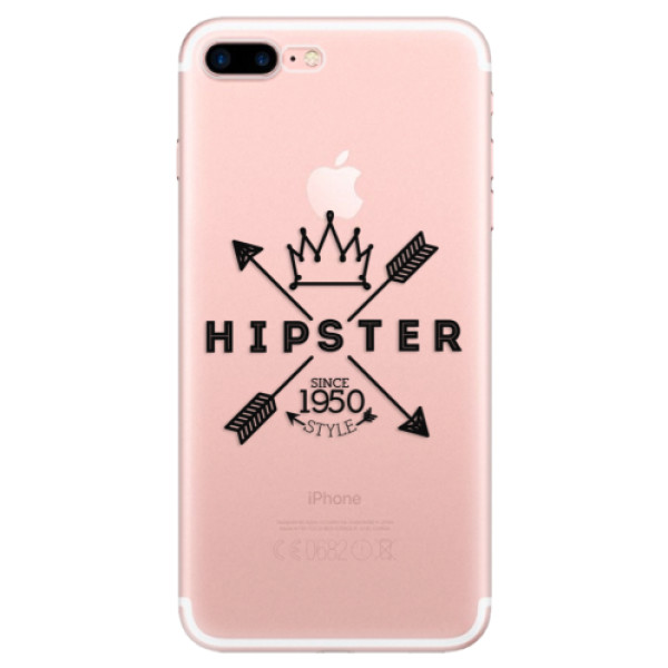Odolné silikónové puzdro iSaprio - Hipster Style 02 - iPhone 7 Plus