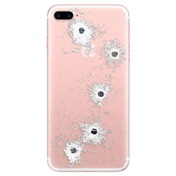 Odolné silikónové puzdro iSaprio - Gunshots - iPhone 7 Plus