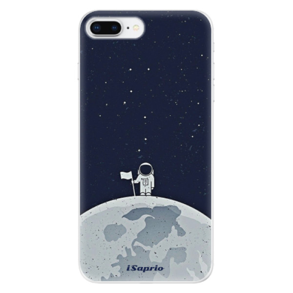 Odolné silikónové puzdro iSaprio - On The Moon 10 - iPhone 8 Plus