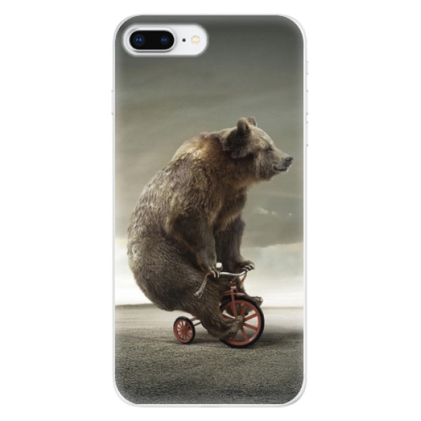Odolné silikónové puzdro iSaprio - Bear 01 - iPhone 8 Plus