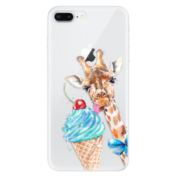Odolné silikónové puzdro iSaprio - Love Ice-Cream - iPhone 8 Plus