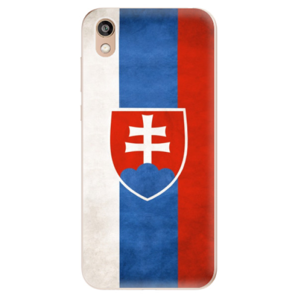 Odolné silikónové puzdro iSaprio - Slovakia Flag - Huawei Honor 8S