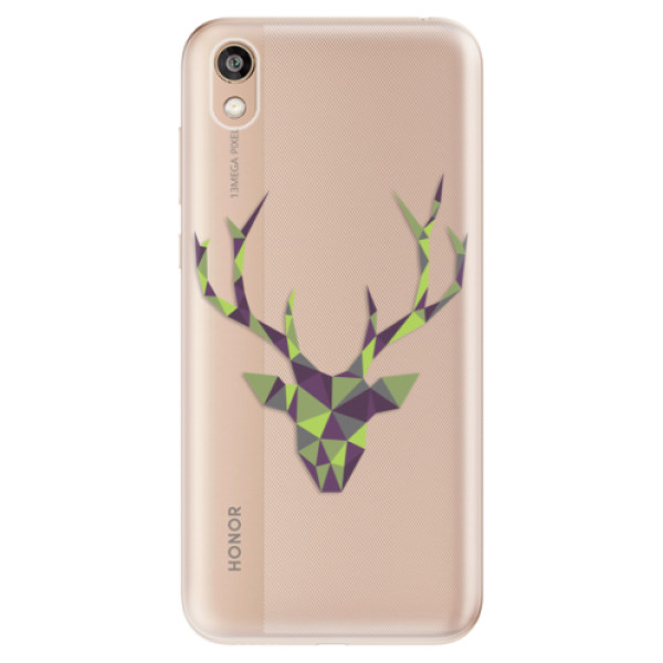 Odolné silikónové puzdro iSaprio - Deer Green - Huawei Honor 8S