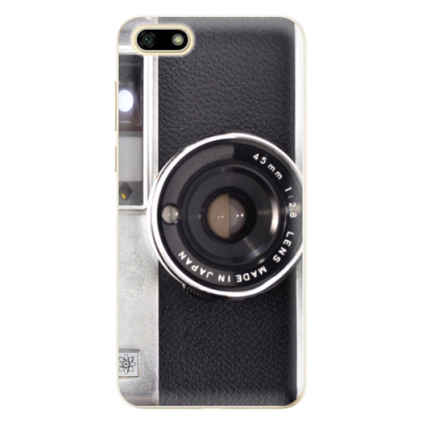 Odolné silikónové puzdro iSaprio - Vintage Camera 01 - Huawei Y5 2018