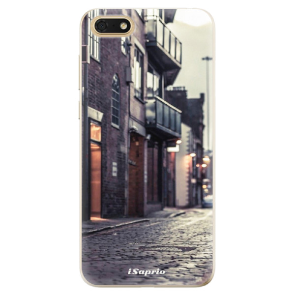 Odolné silikónové puzdro iSaprio - Old Street 01 - Huawei Honor 7S