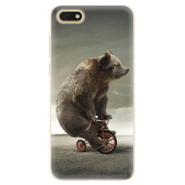 Odolné silikónové puzdro iSaprio - Bear 01 - Huawei Honor 7S
