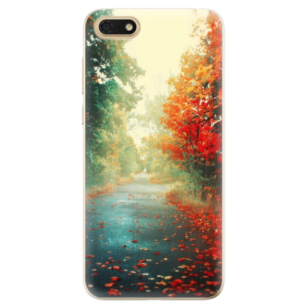 Odolné silikónové puzdro iSaprio - Autumn 03 - Huawei Honor 7S