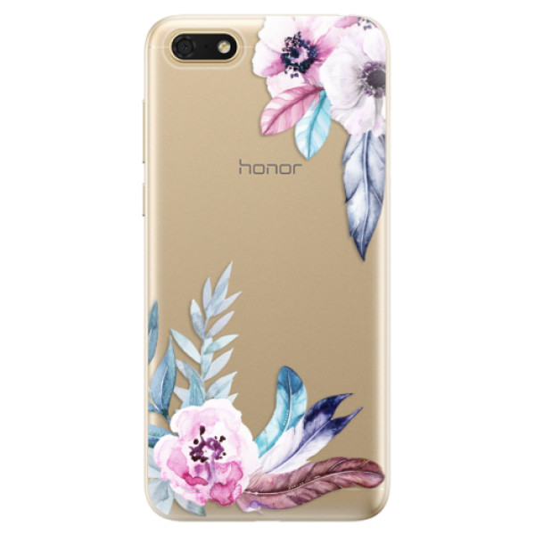 Odolné silikónové puzdro iSaprio - Flower Pattern 04 - Huawei Honor 7S