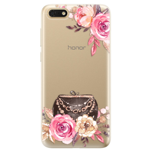 Odolné silikónové puzdro iSaprio - Handbag 01 - Huawei Honor 7S