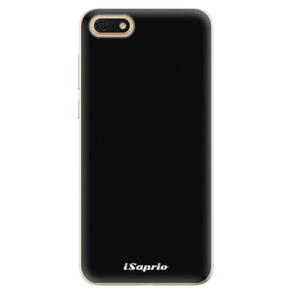Odolné silikónové puzdro iSaprio - 4Pure - černý - Huawei Honor 7S