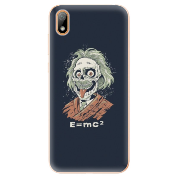 Odolné silikónové puzdro iSaprio - Einstein 01 - Huawei Y5 2019