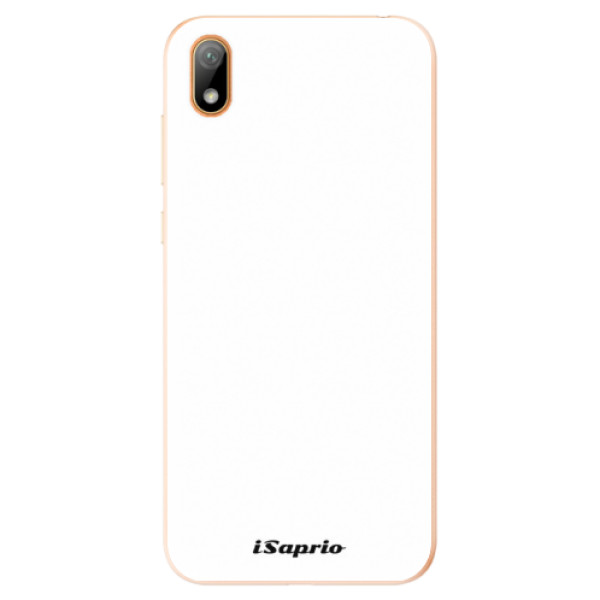 Odolné silikónové puzdro iSaprio - 4Pure - bílý - Huawei Y5 2019