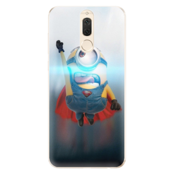 Odolné silikónové puzdro iSaprio - Mimons Superman 02 - Huawei Mate 10 Lite