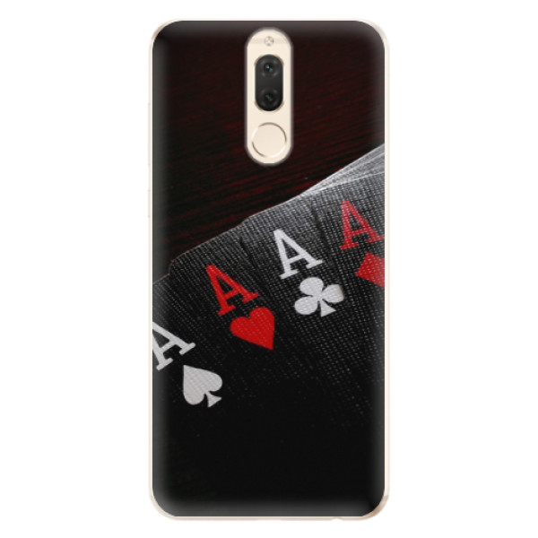 Odolné silikónové puzdro iSaprio - Poker - Huawei Mate 10 Lite
