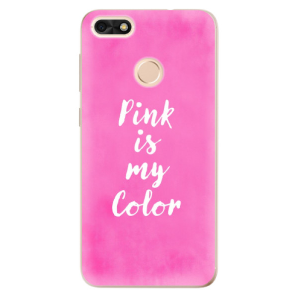Odolné silikónové puzdro iSaprio - Pink is my color - Huawei P9 Lite Mini