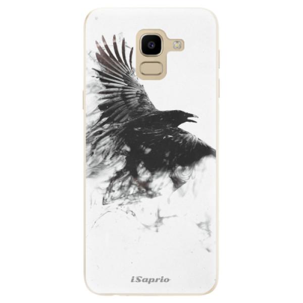 Odolné silikónové puzdro iSaprio - Dark Bird 01 - Samsung Galaxy J6