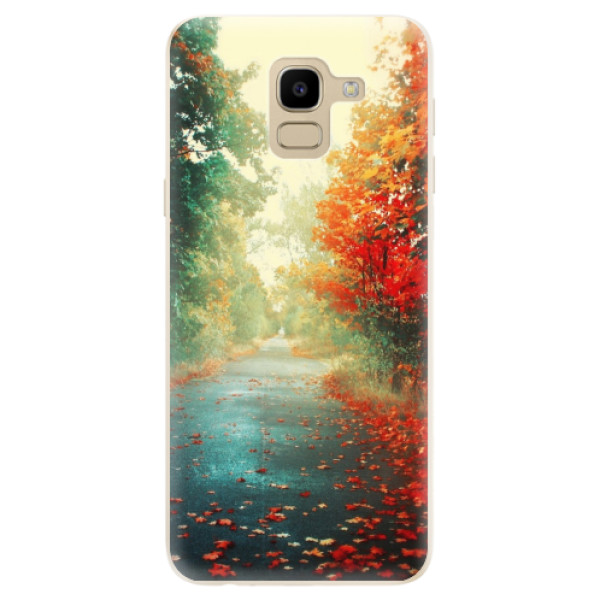 Odolné silikónové puzdro iSaprio - Autumn 03 - Samsung Galaxy J6