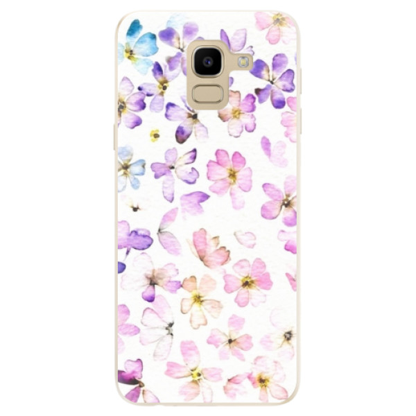 Odolné silikónové puzdro iSaprio - Wildflowers - Samsung Galaxy J6