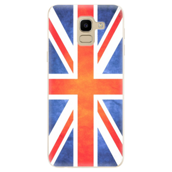 Odolné silikónové puzdro iSaprio - UK Flag - Samsung Galaxy J6